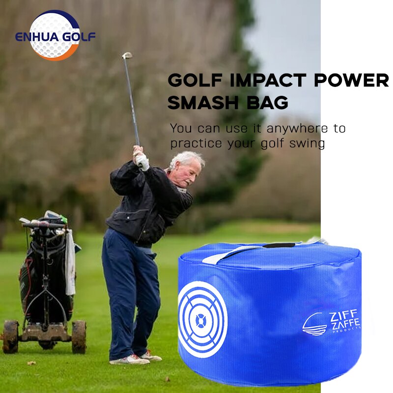 Bag Golf Swing Trainer -Golf Training Impact Power Smash Bag Hitting Bag Swing Training Aids Impact Swing Trainer 5 Color