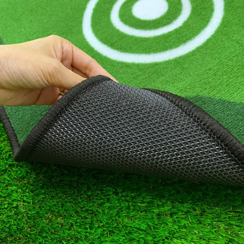 Crestgolf 300cm*50cm Golf Mat Golf Putting Green Indoor Golf Practice Using Indoor Outdoor Long Hitting Mat Golf Training Aids