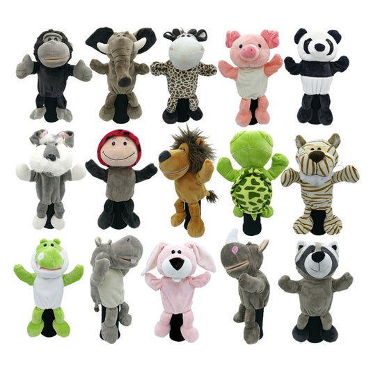 Animals Golf Headcovers Driver Woods Golf Covers Fit Up To 460cc Men Lady Mascot Novelty Cute Gift