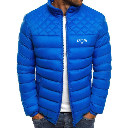Brand new Winter 2023 Callaway printed high-quality down cotton jacket warm light and high street quality for both men and women