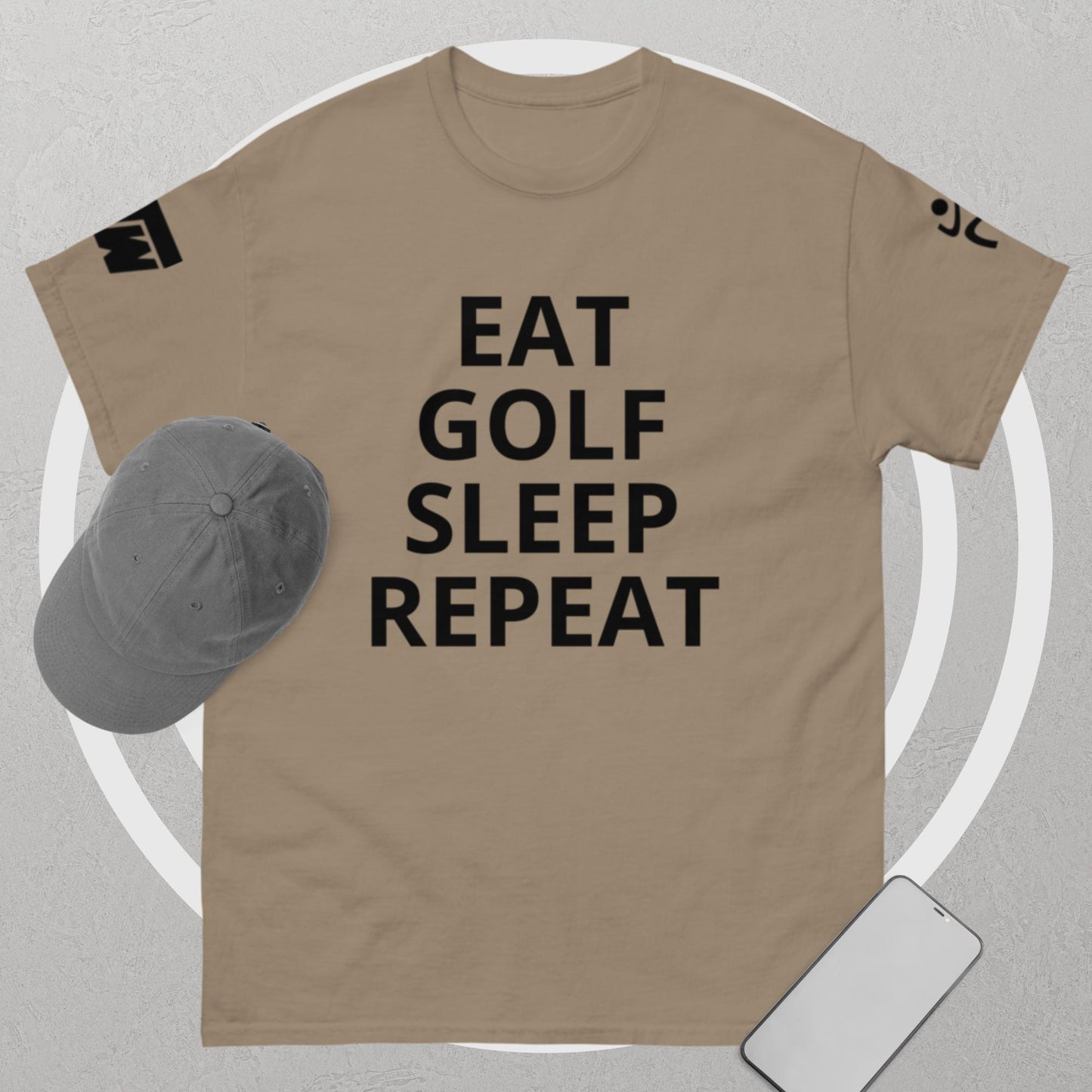 Eat Golf Sleep Repeat - Unisex classic tee