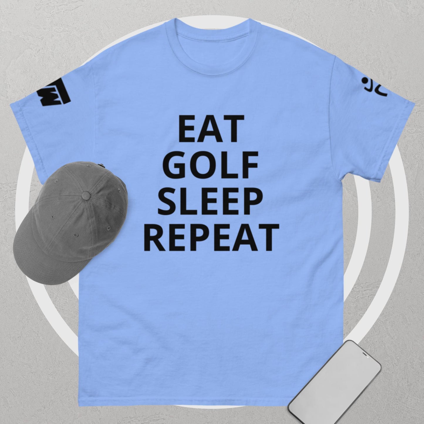 Eat Golf Sleep Repeat - Unisex classic tee