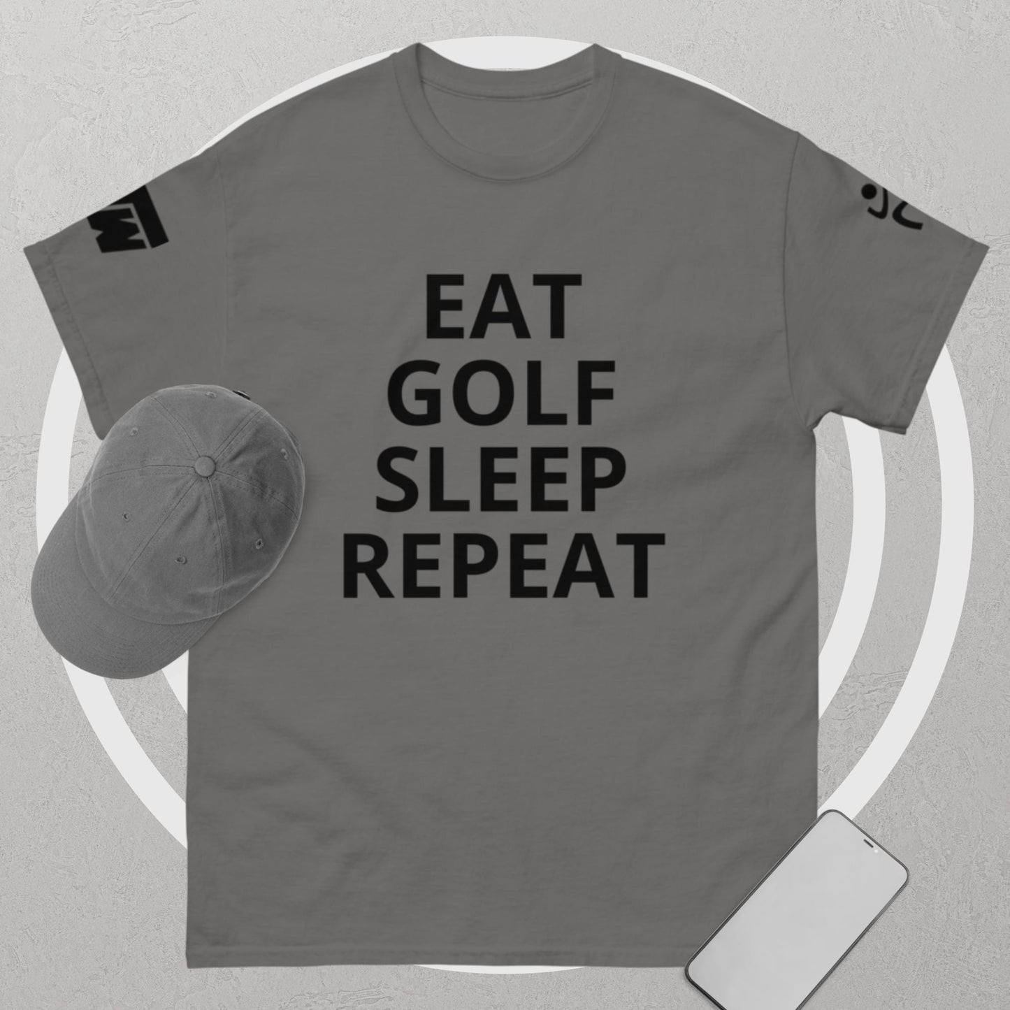 Eat Golf Sleep Repeat - Unisex classic tee