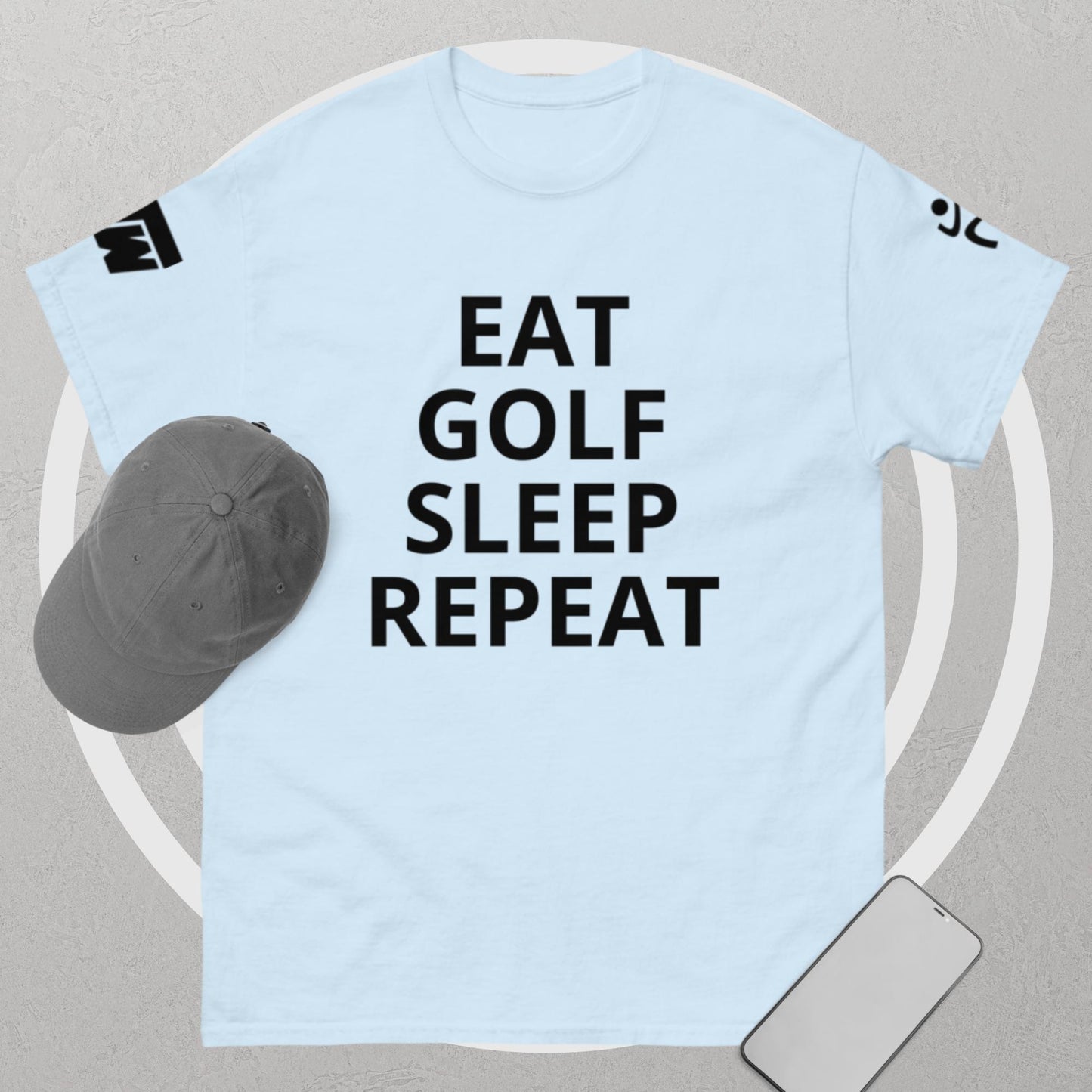 Eat Golf Sleep Repeat - Unisex classic tee