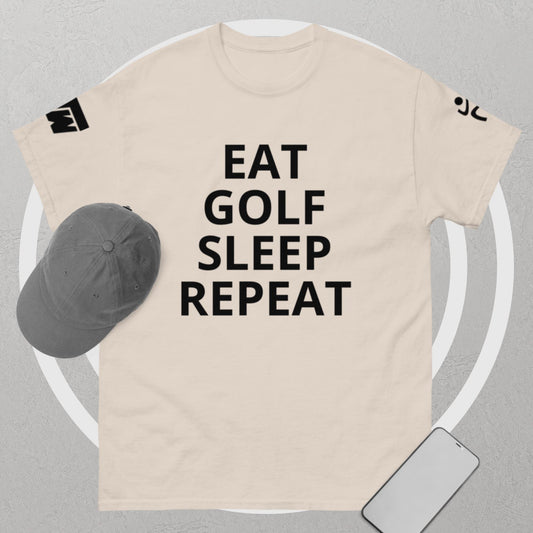 Eat Golf Sleep Repeat - Unisex classic tee