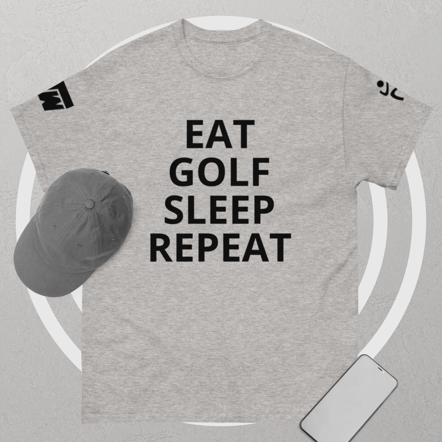 Eat Golf Sleep Repeat - Unisex classic tee