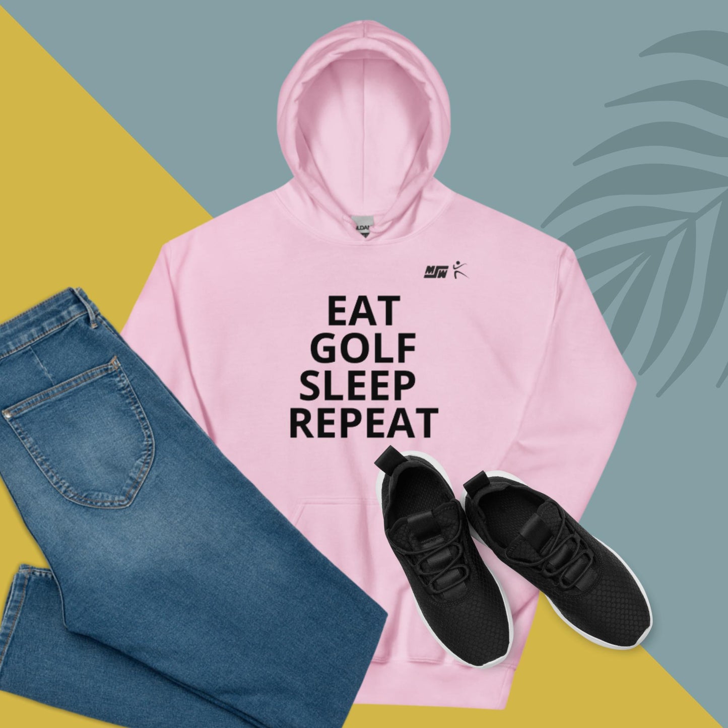 Eat Golf Sleep Repeat - Unisex Hoodie