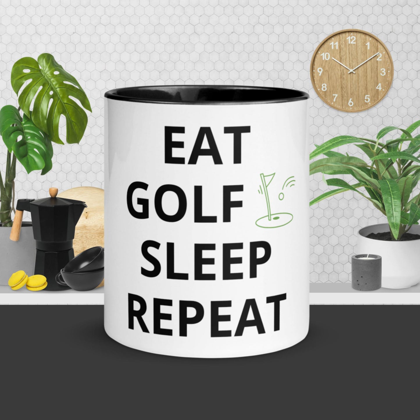 Eat Golf Sleep Repeat - Mug