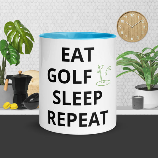 Eat Golf Sleep Repeat - Mug